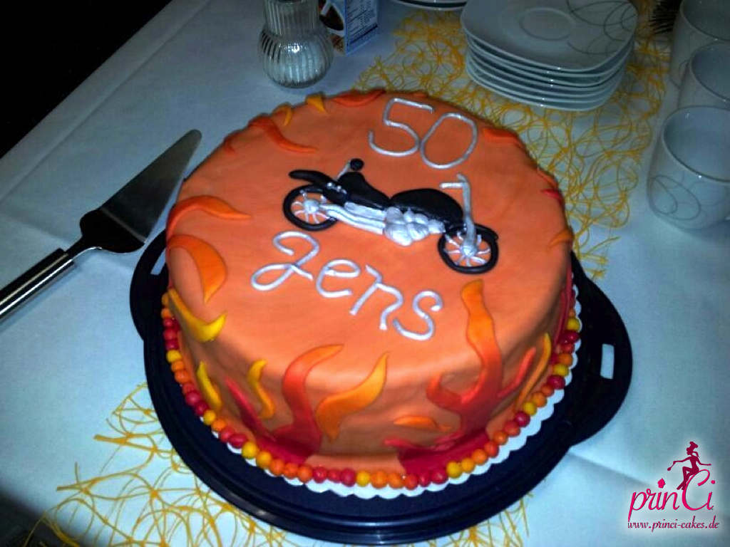 Motorrad Torte Princi Cakes