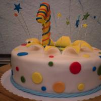 Explosionstorte Fondant