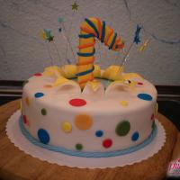 Explosionstorte Fondant