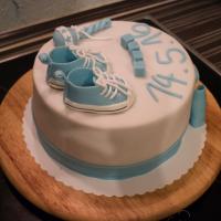 Fondant Babyschuhe Turnschuhe 