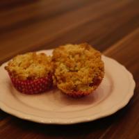 Rezept schnelle Rhabarber Muffins