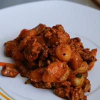 Gnocchi Auflauf a la Bolognese