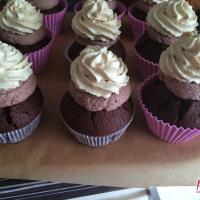 Iced-Coffee Cupcakes 