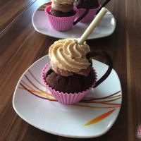 Iced-Coffee Cupcakes 