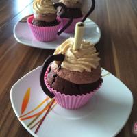 Iced-Coffee Cupcakes 