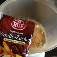 Stachelbeer Crumble - Streuselkuchen