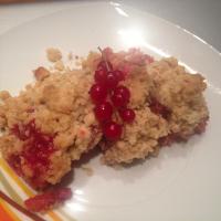 Stachelbeer Crumble - Streuselkuchen