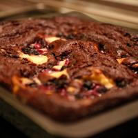 Zuckerfreie und glutenfreie Blueberry Cheesecake Brownies
