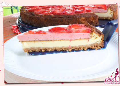 New York Strawberry Cheesecake