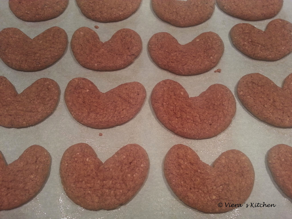 Espresso Kipferl nach dem Backen