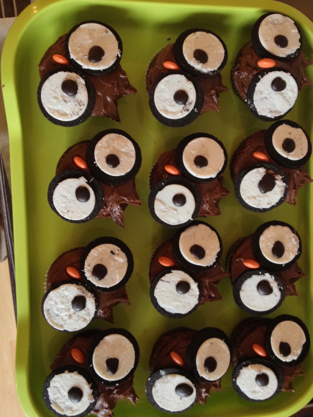 BackWahn: Schoko-Minz-Eulen | prinCi Cakes