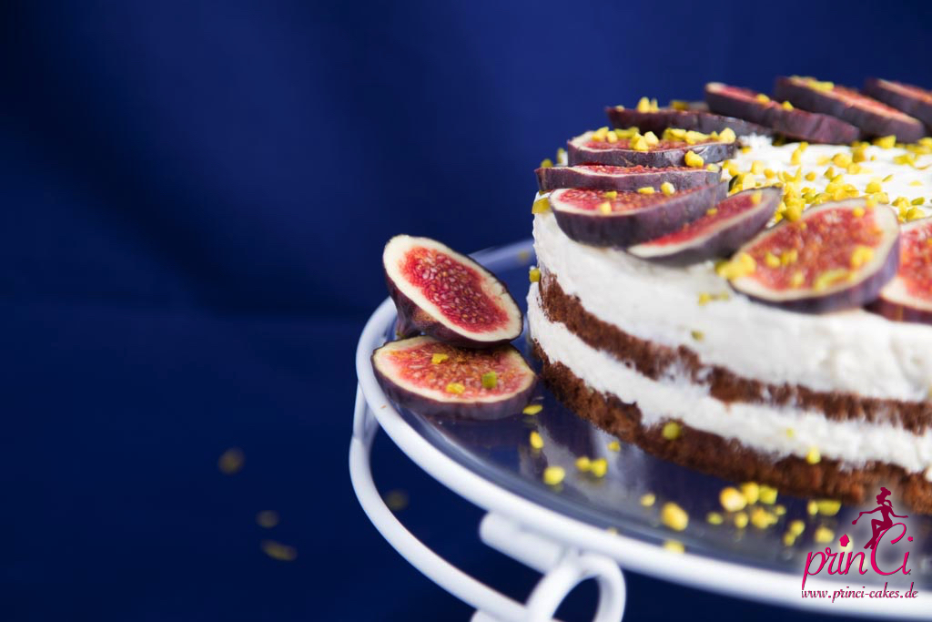 Feigentorte mit weißer Schokomousse | prinCi Cakes