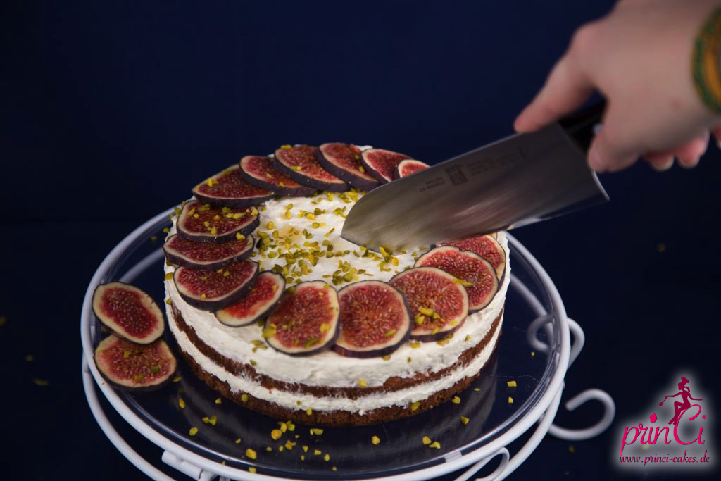 Feigentorte mit weißer Schokomousse | prinCi Cakes